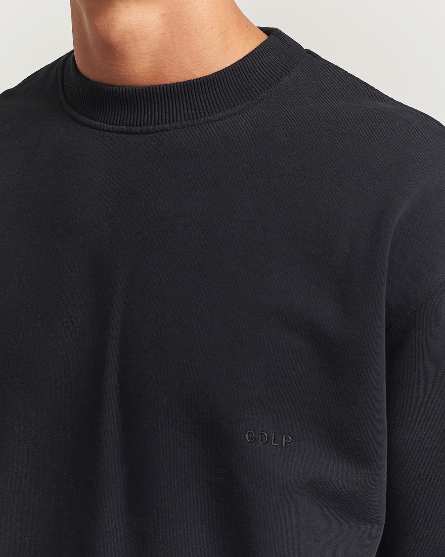 Men | Sweaters & Knitwear | CDLP | Cotton Sweatshirt Black