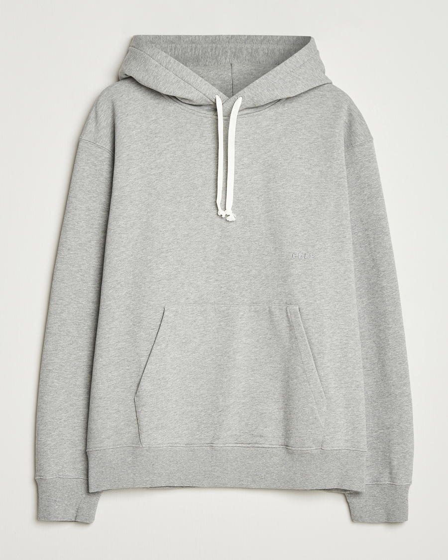 Men | Sweaters & Knitwear | CDLP | Cotton Hood Grey Melange