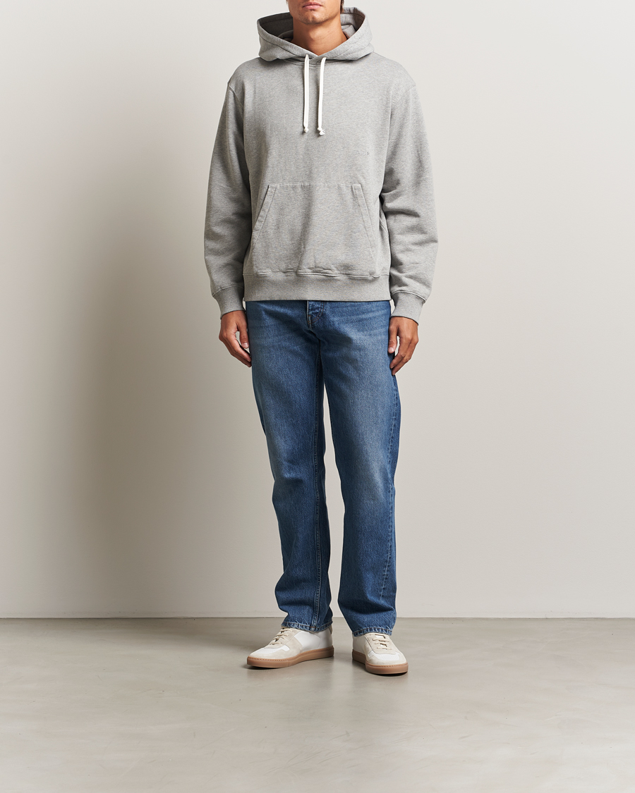 Men | Sweaters & Knitwear | CDLP | Cotton Hood Grey Melange