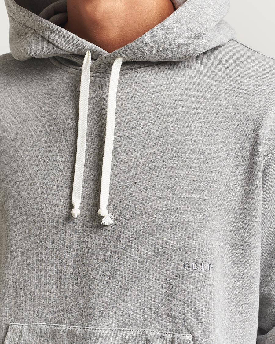 Men | Sweaters & Knitwear | CDLP | Cotton Hood Grey Melange