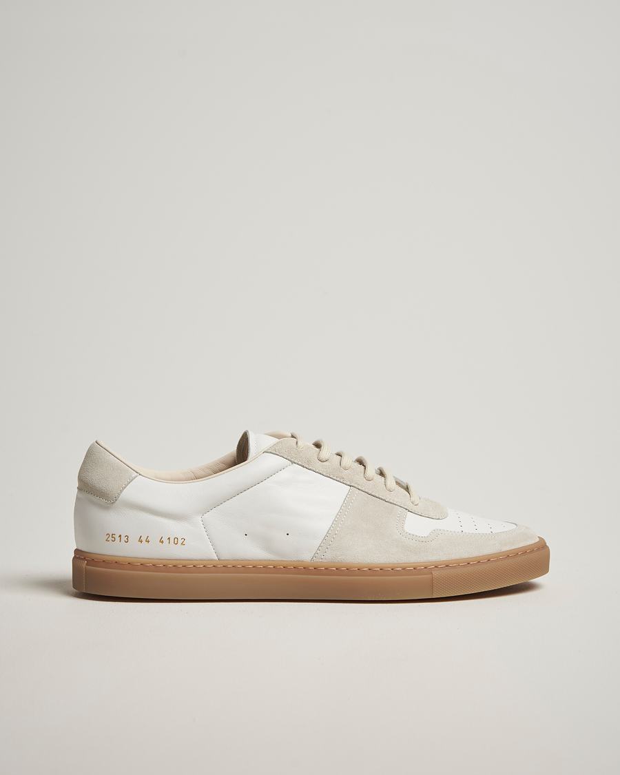 Men | Common Projects BBall Slim Gum Sole Sneaker Off White | Common Projects | BBall Slim Gum Sole Sneaker Off White