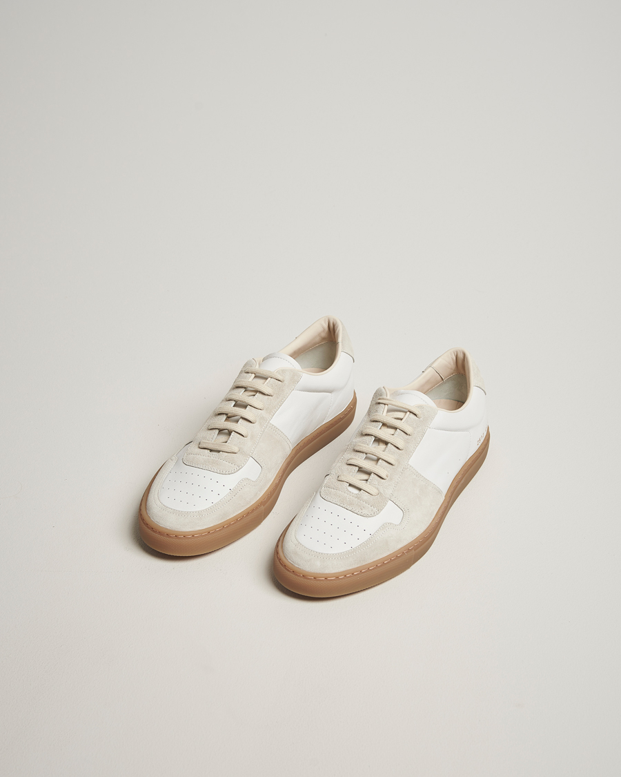 Men | Common Projects BBall Slim Gum Sole Sneaker Off White | Common Projects | BBall Slim Gum Sole Sneaker Off White