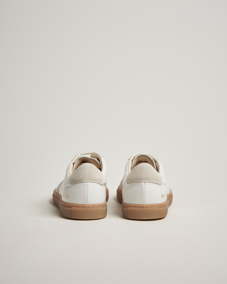 Men | Common Projects BBall Slim Gum Sole Sneaker Off White | Common Projects | BBall Slim Gum Sole Sneaker Off White