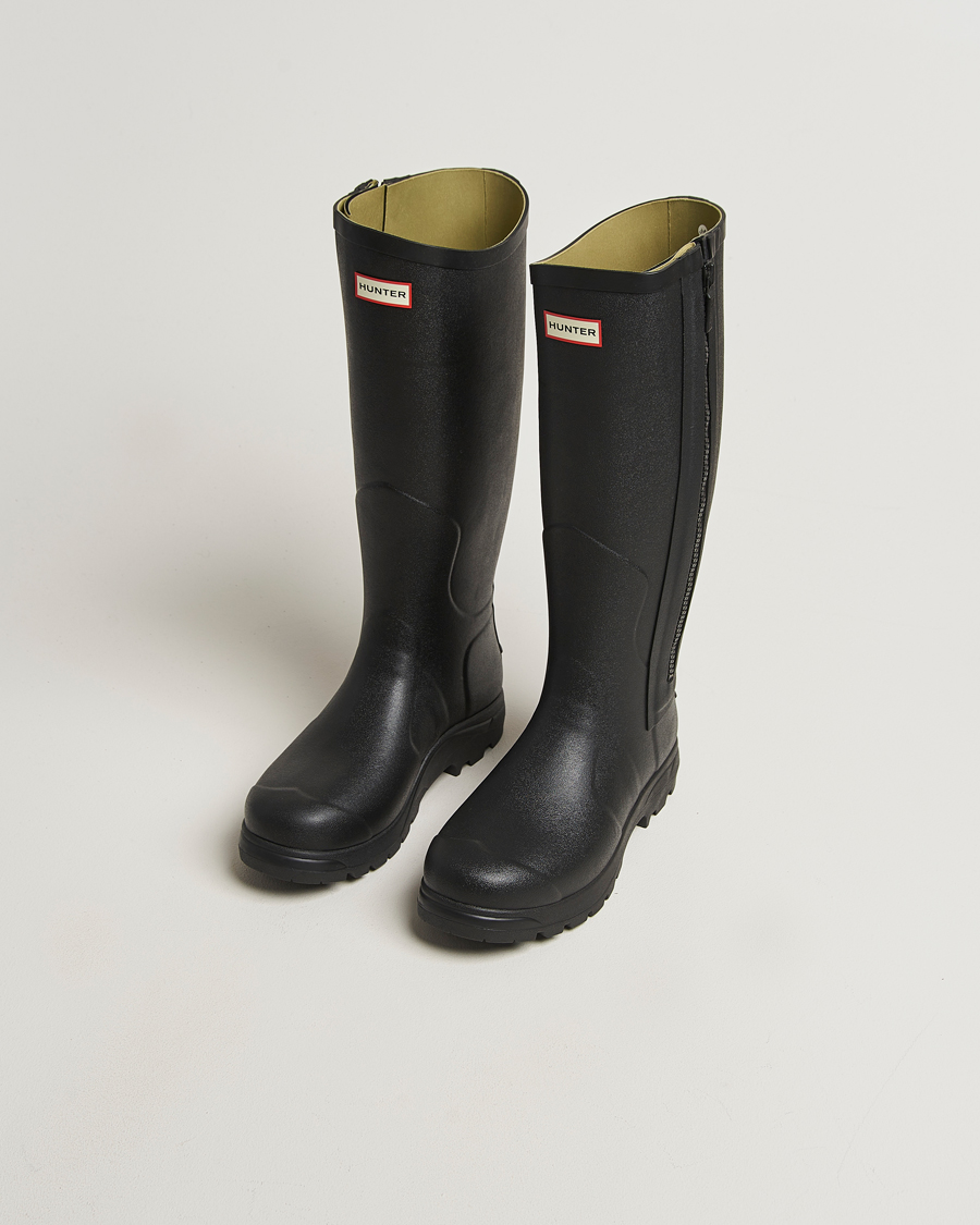 Hunter Boots Balmoral Side Adjustable Neo Boot Black at CareOfCarl.com