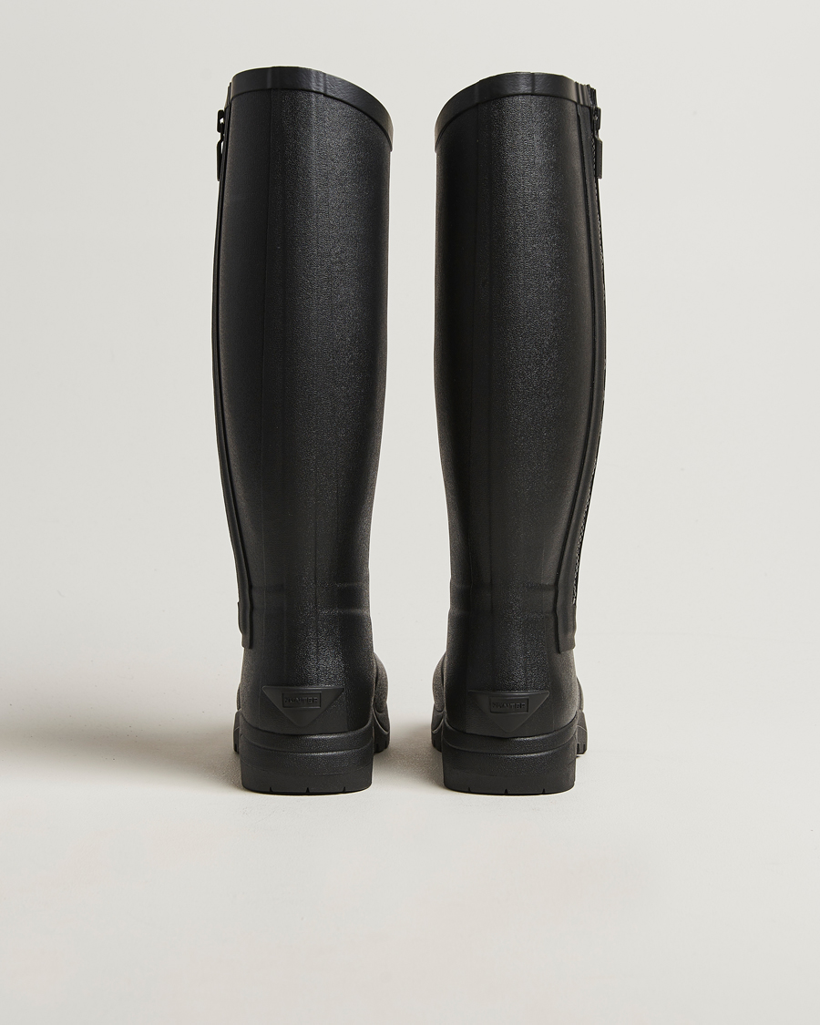 Hunter Boots Balmoral Full Zip Boot Black at CareOfCarl.com