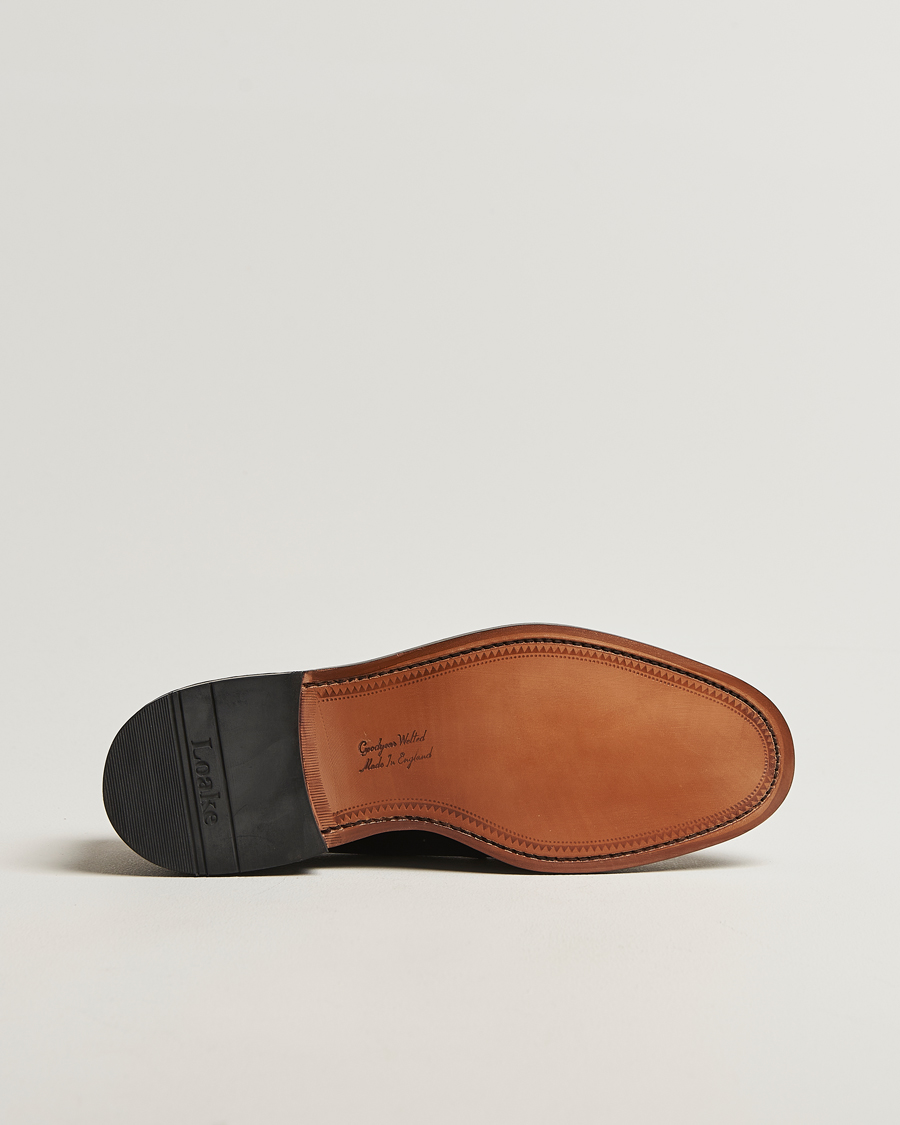 Loake 1880 771 Leather Derby Black at CareOfCarl.com