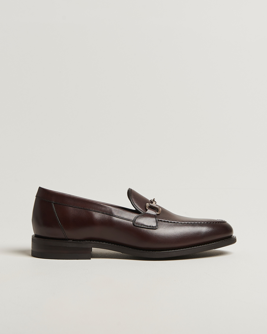 Men | Loafers | Loake 1880 | Kensington Calf Leather Loafer Dark Brown