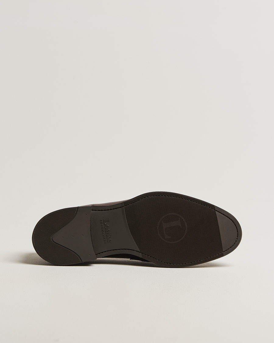 Men | Loafers | Loake 1880 | Kensington Calf Leather Loafer Dark Brown