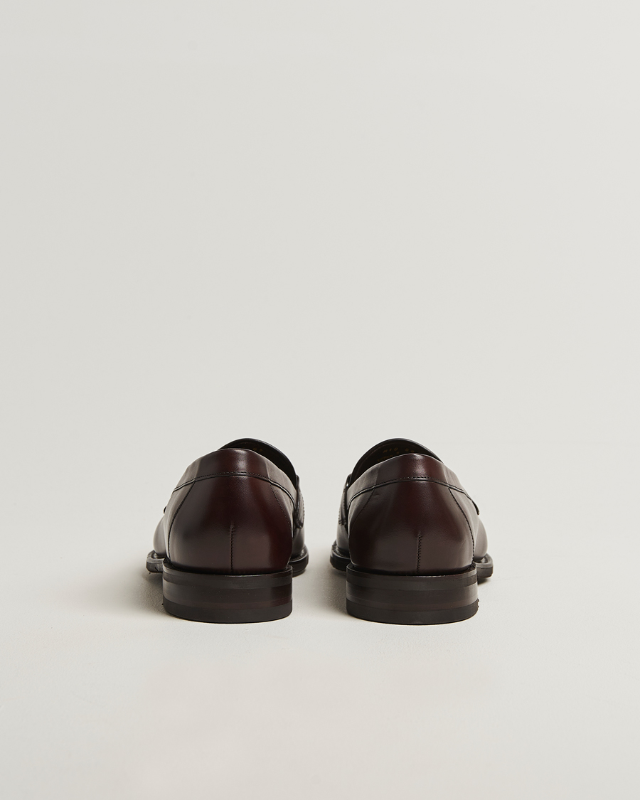Men | Loafers | Loake 1880 | Kensington Calf Leather Loafer Dark Brown