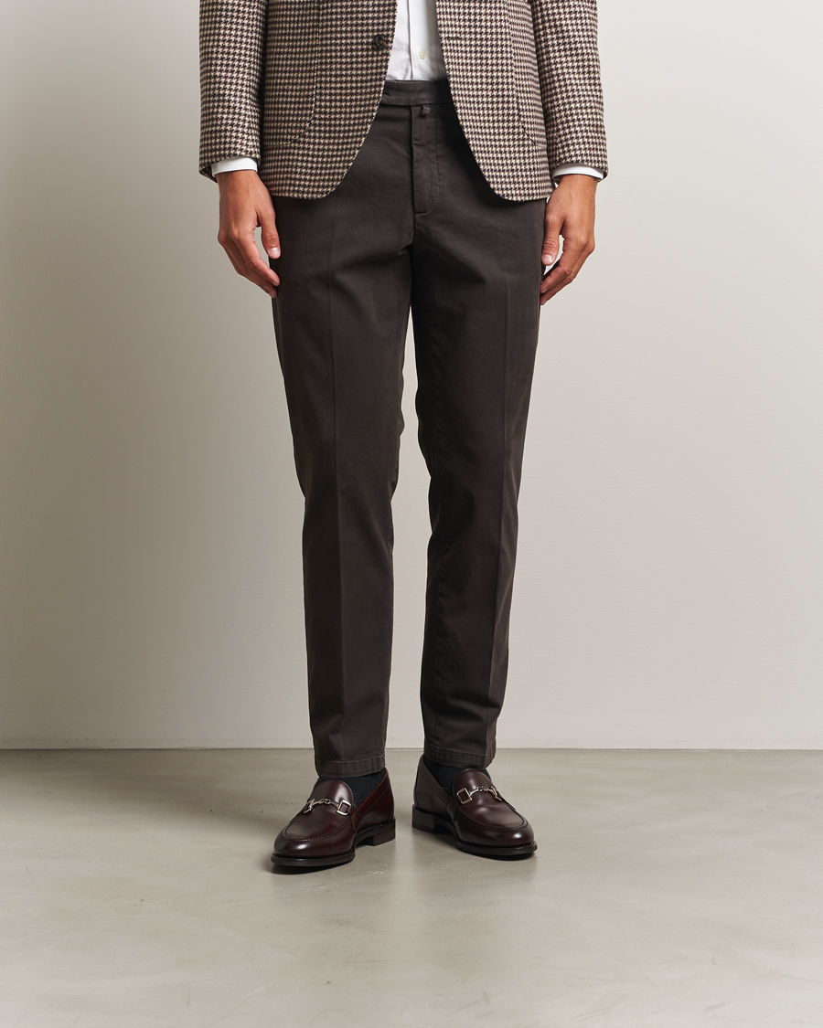 Men | Loafers | Loake 1880 | Kensington Calf Leather Loafer Dark Brown