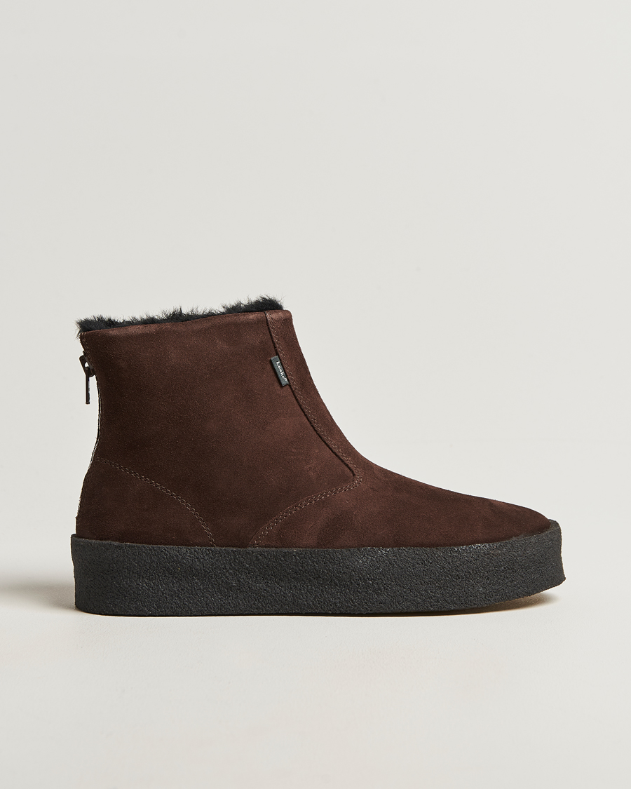 Men | Loake 1880 Curling Sherling Boot Dark Brown | Loake 1880 | Curling Sherling Boot Dark Brown
