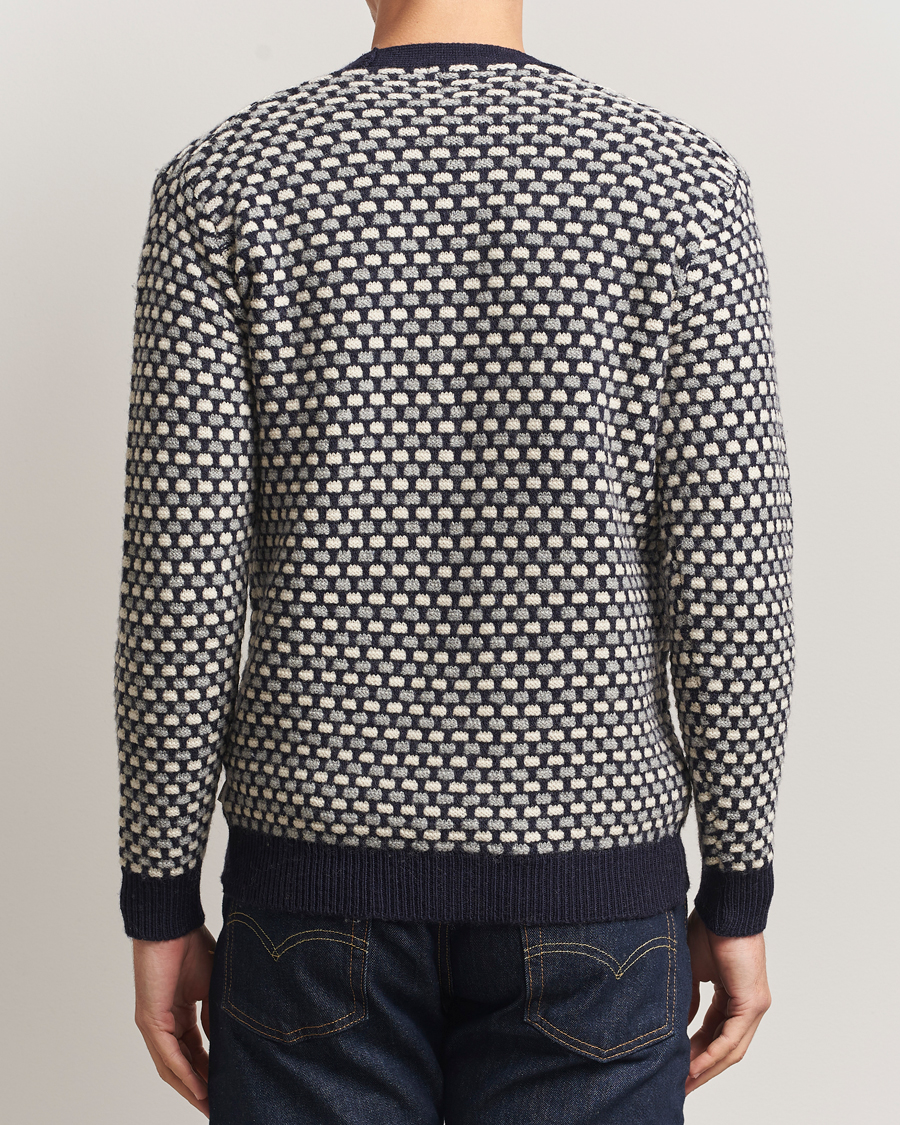 Men | Sweaters & Knitwear | Peregrine | Network Merino Cardigan Navy