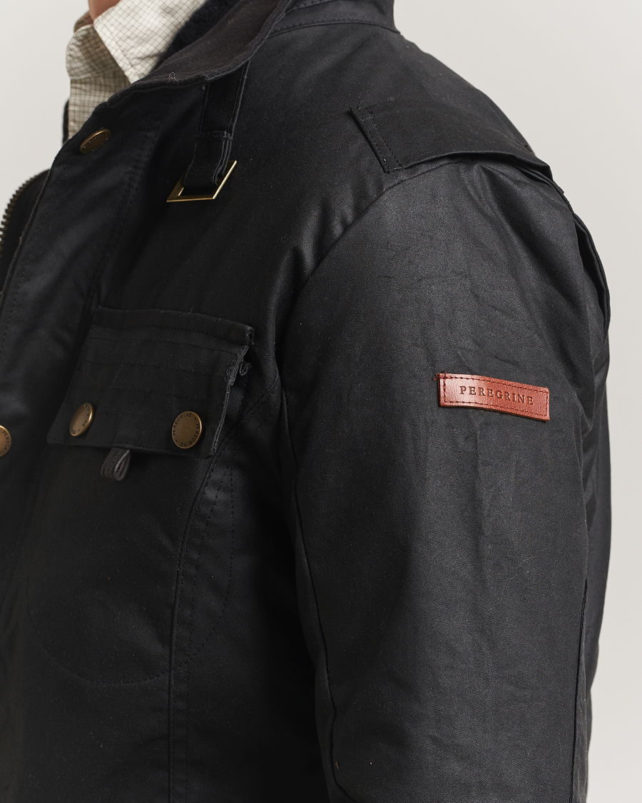 Men | Coats & Jackets | Peregrine | Bexley Wax Jacket Black
