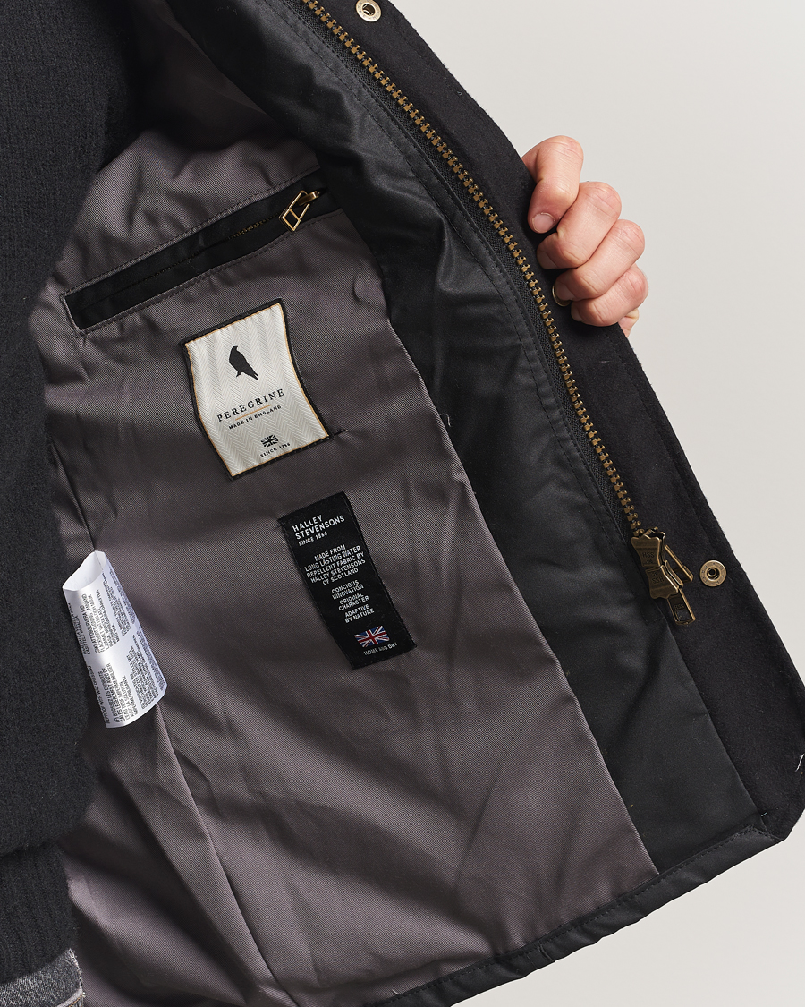 Men | Coats & Jackets | Peregrine | Bexley Wax Jacket Black