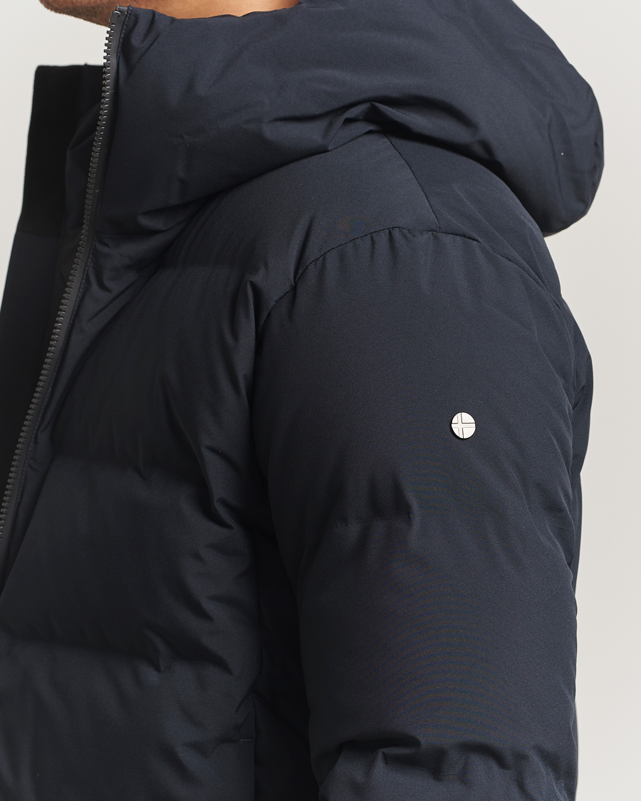 Men | Coats & Jackets | Scandinavian Edition | Torrent II Hooded Puffer Jacket Midnight Blue
