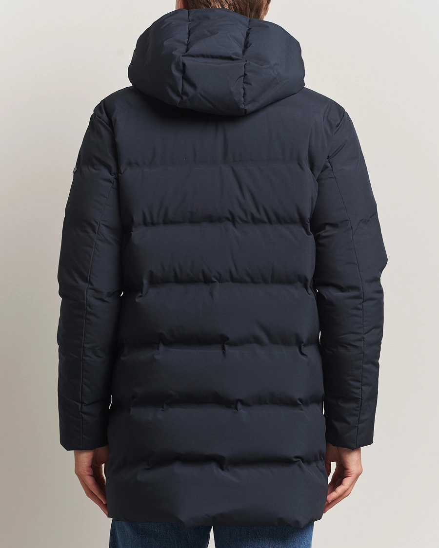 Men | Coats & Jackets | Scandinavian Edition | Radian II Hooded Parka Midnight Blue