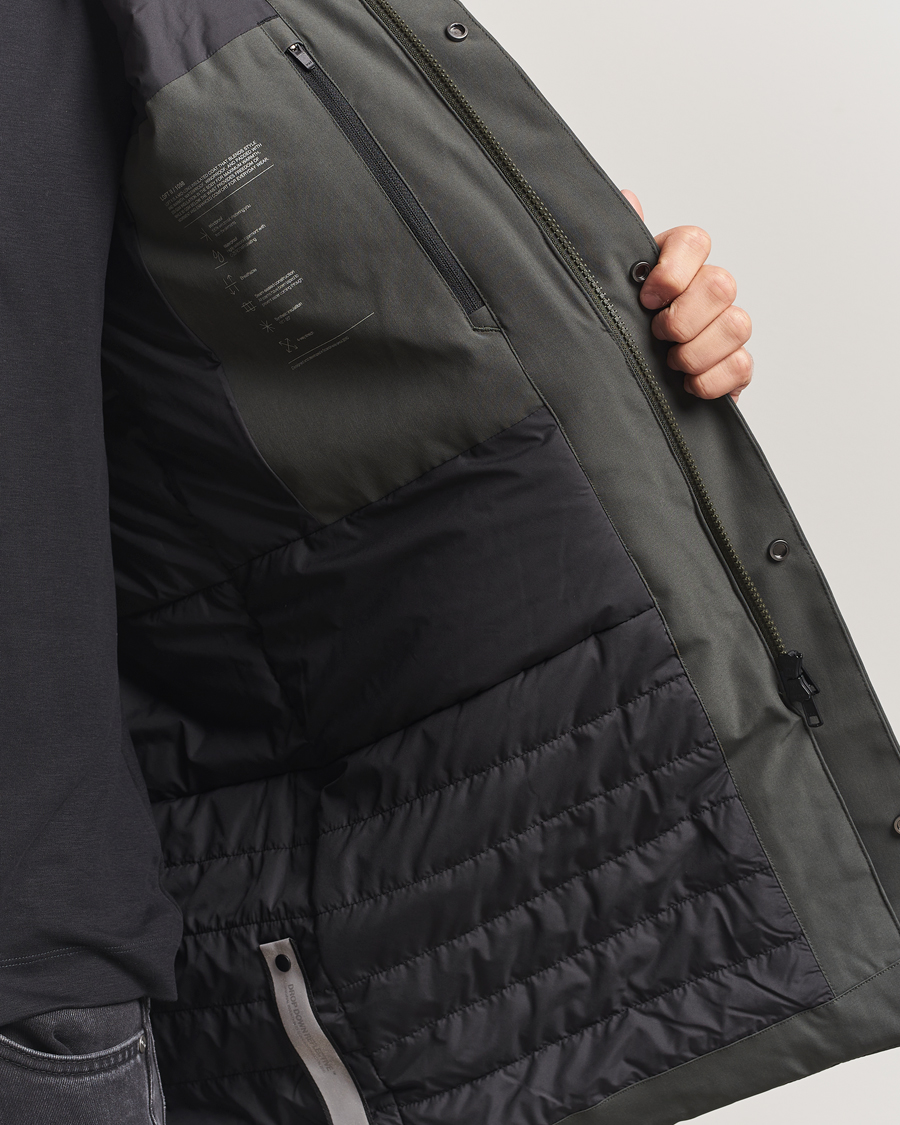 Men | Coats & Jackets | Scandinavian Edition | Loft II Waterproof Padded Coat Dark Olive