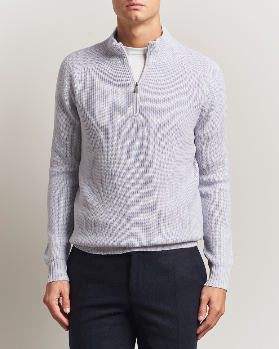 Polo Ralph Lauren Textured Half Zip Andover Heather at CareOfCarl.com