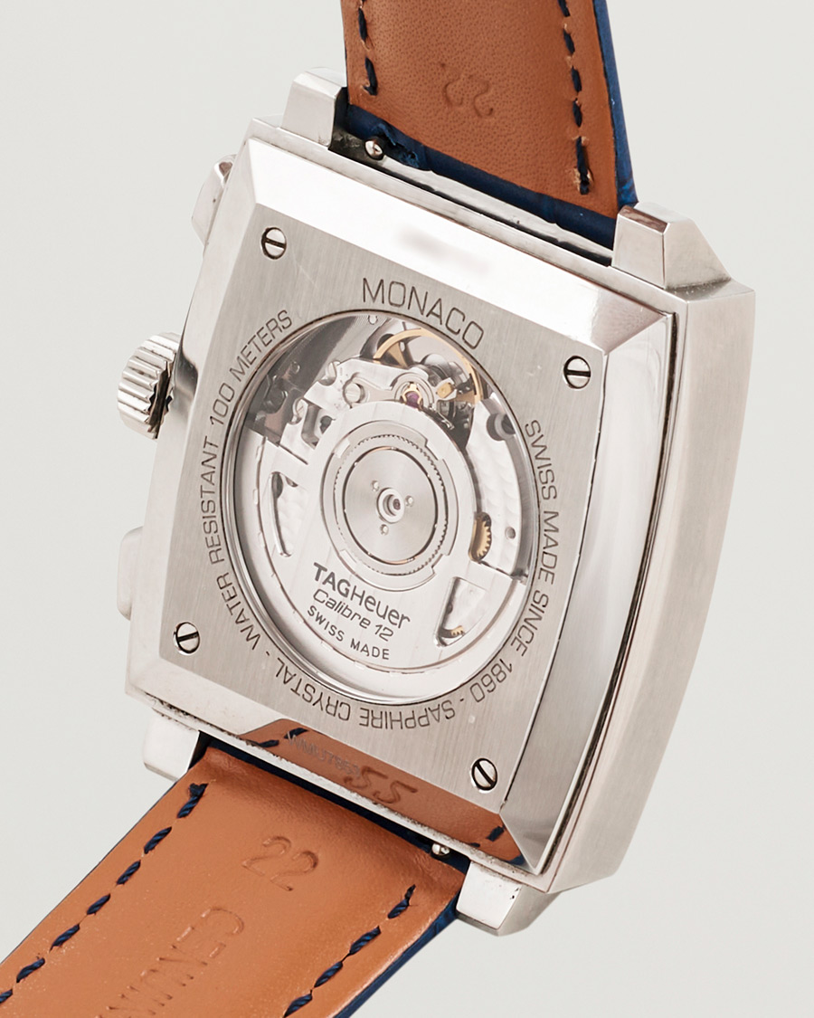 Men | Tag Heuer Pre-Owned Monaco Calibre 12 | Tag Heuer Pre-Owned | Monaco Calibre 12