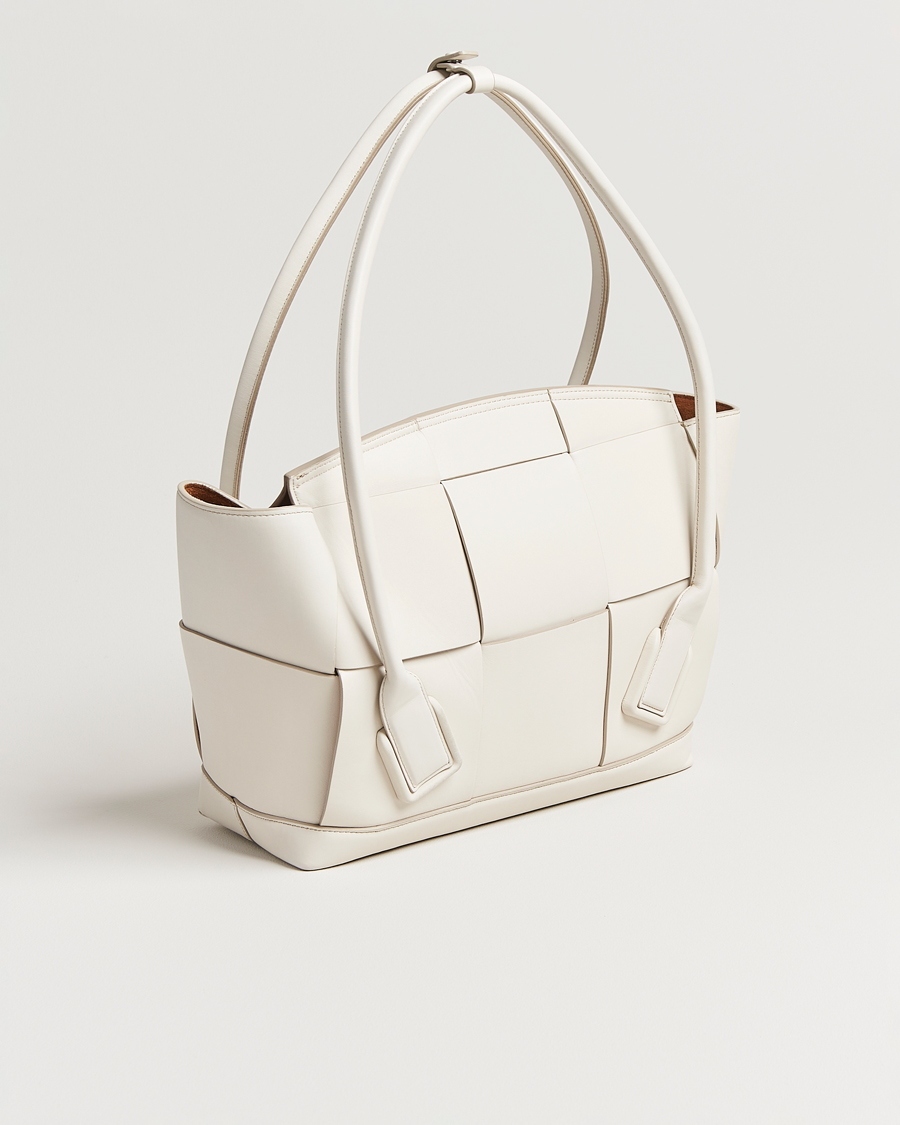 Men | Bottega Veneta Pre-Owned Intrecciato Arco Small White | Bottega Veneta Pre-Owned | Intrecciato Arco Small White
