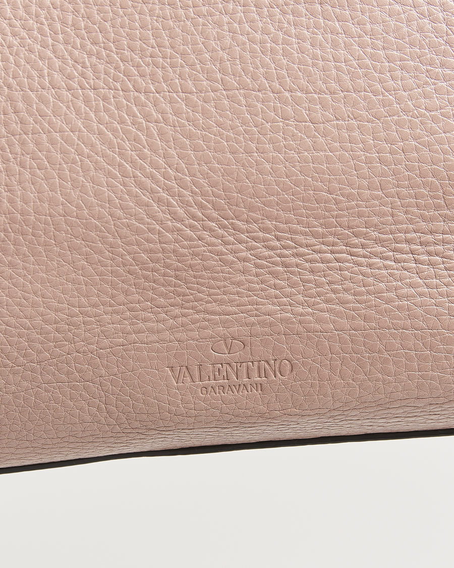 Men | Valentino Pre-Owned Medium Rockstud Tote Bag Poudre | Valentino Pre-Owned | Medium Rockstud Tote Bag Poudre