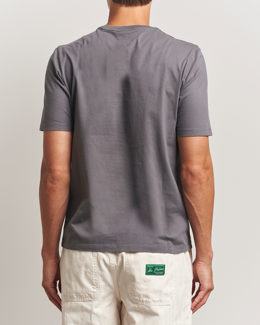 Men | T-Shirts | Maison Kitsuné | Fox Head T-Shirt Charcoal