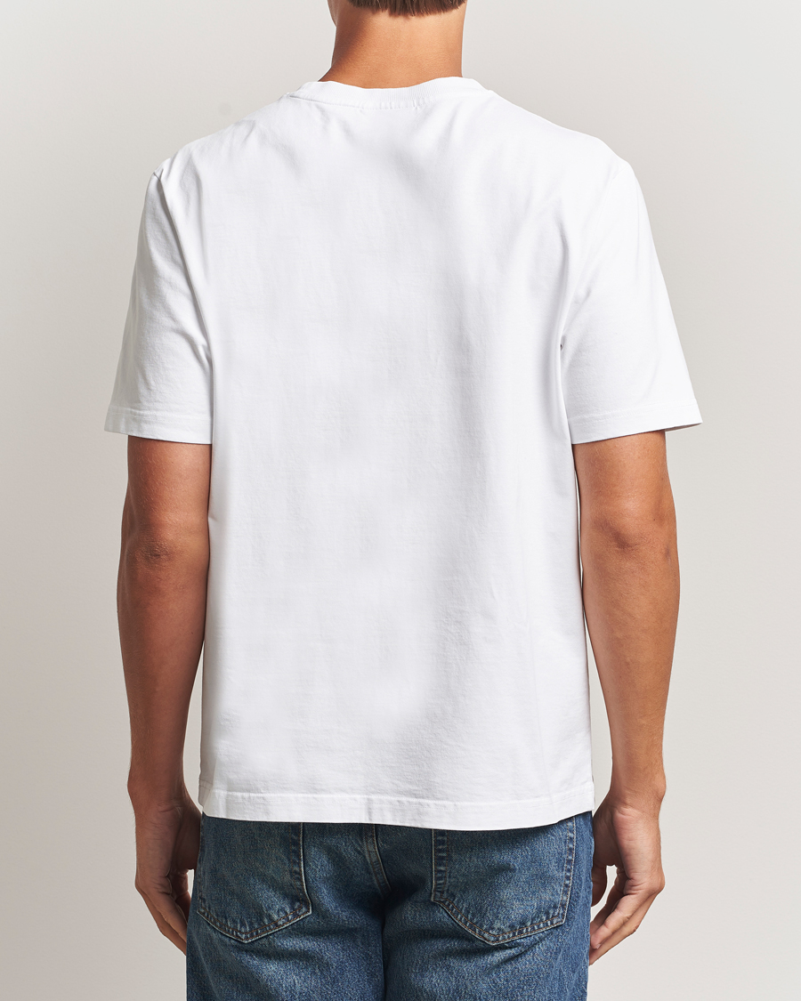 Men | T-Shirts | Maison Kitsuné | Grey Fox Head T-Shirt White