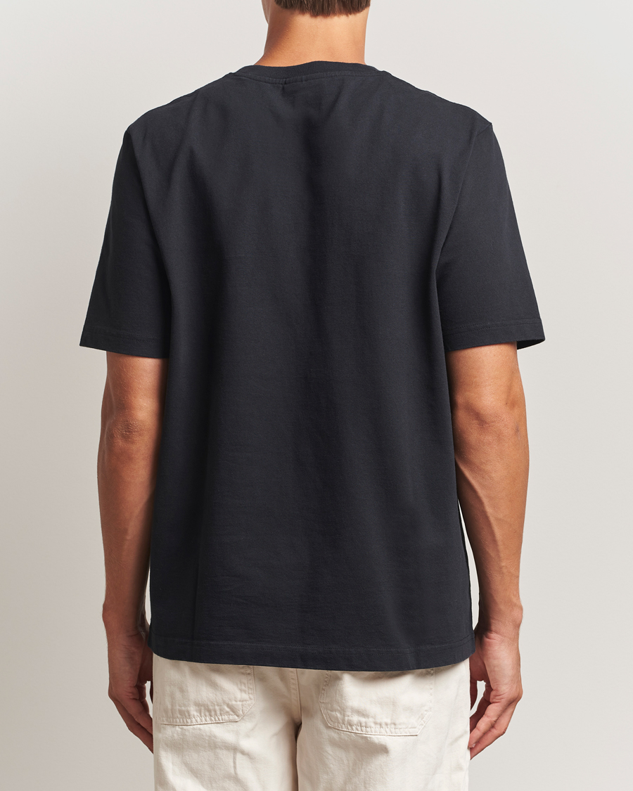 Men | T-Shirts | Maison Kitsuné | Grey Fox Head T-Shirt Black