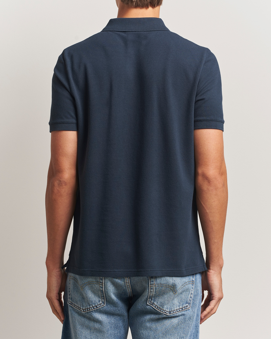 Maison Kitsuné Fox Head Polo Classic Navy at CareOfCarl.com