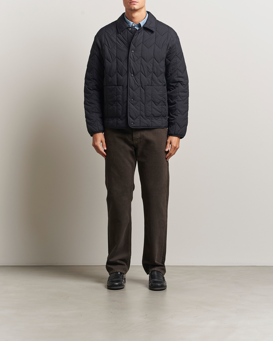 Men | Coats & Jackets | Maison Kitsuné | Quilted Jacket Black