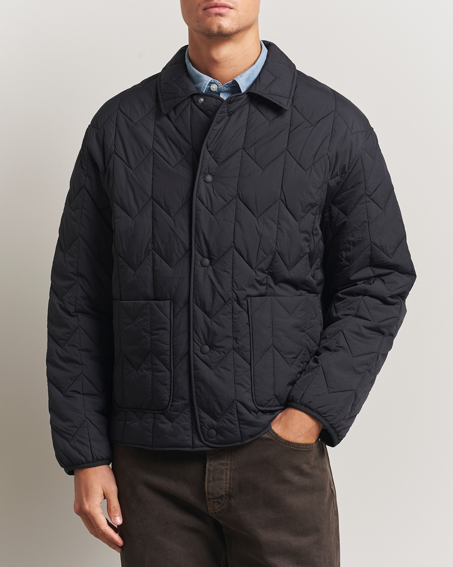 Men | Coats & Jackets | Maison Kitsuné | Quilted Jacket Black