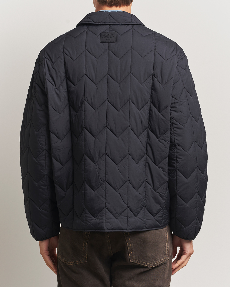 Men | Coats & Jackets | Maison Kitsuné | Quilted Jacket Black