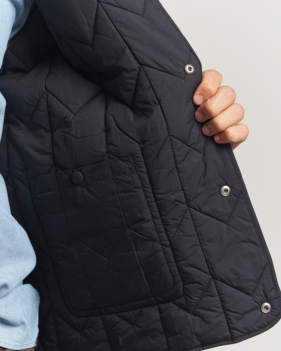 Men | Coats & Jackets | Maison Kitsuné | Quilted Jacket Black