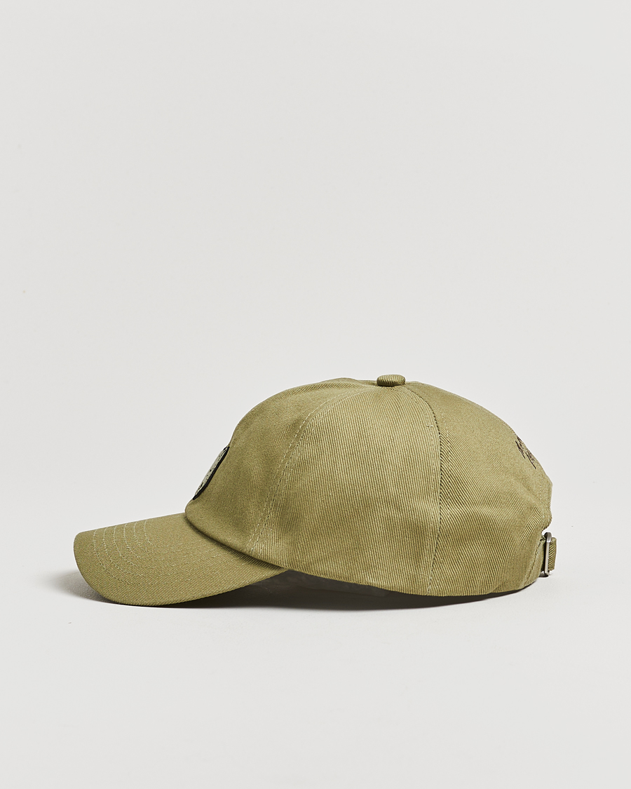 Maison Kitsuné Tonal Fox Head Cap Laurel Green at CareOfCarl.com