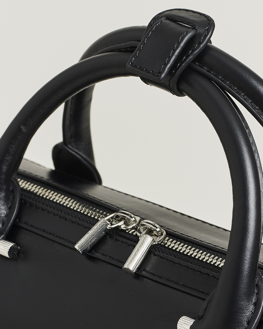 Men | Bags | Tiger of Sweden | Valise Smooth Leather Briefcase Black