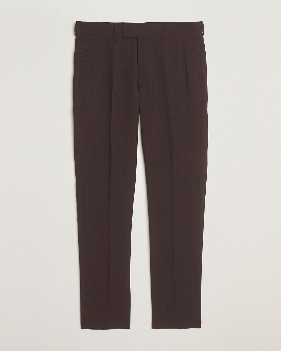 Men | Trousers | Tiger of Sweden | Tenuta Wool Suit Trousers Triumph Steel