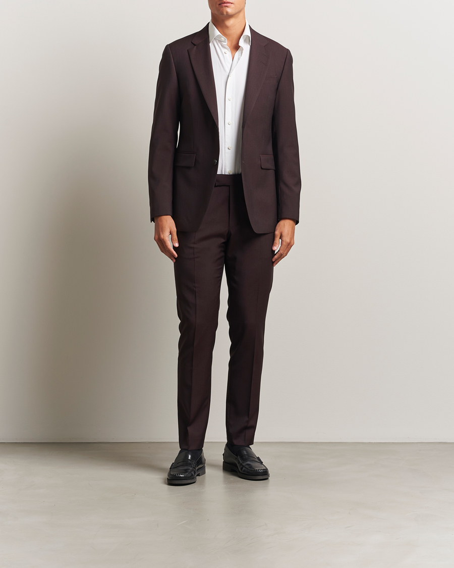 Men | Trousers | Tiger of Sweden | Tenuta Wool Suit Trousers Triumph Steel