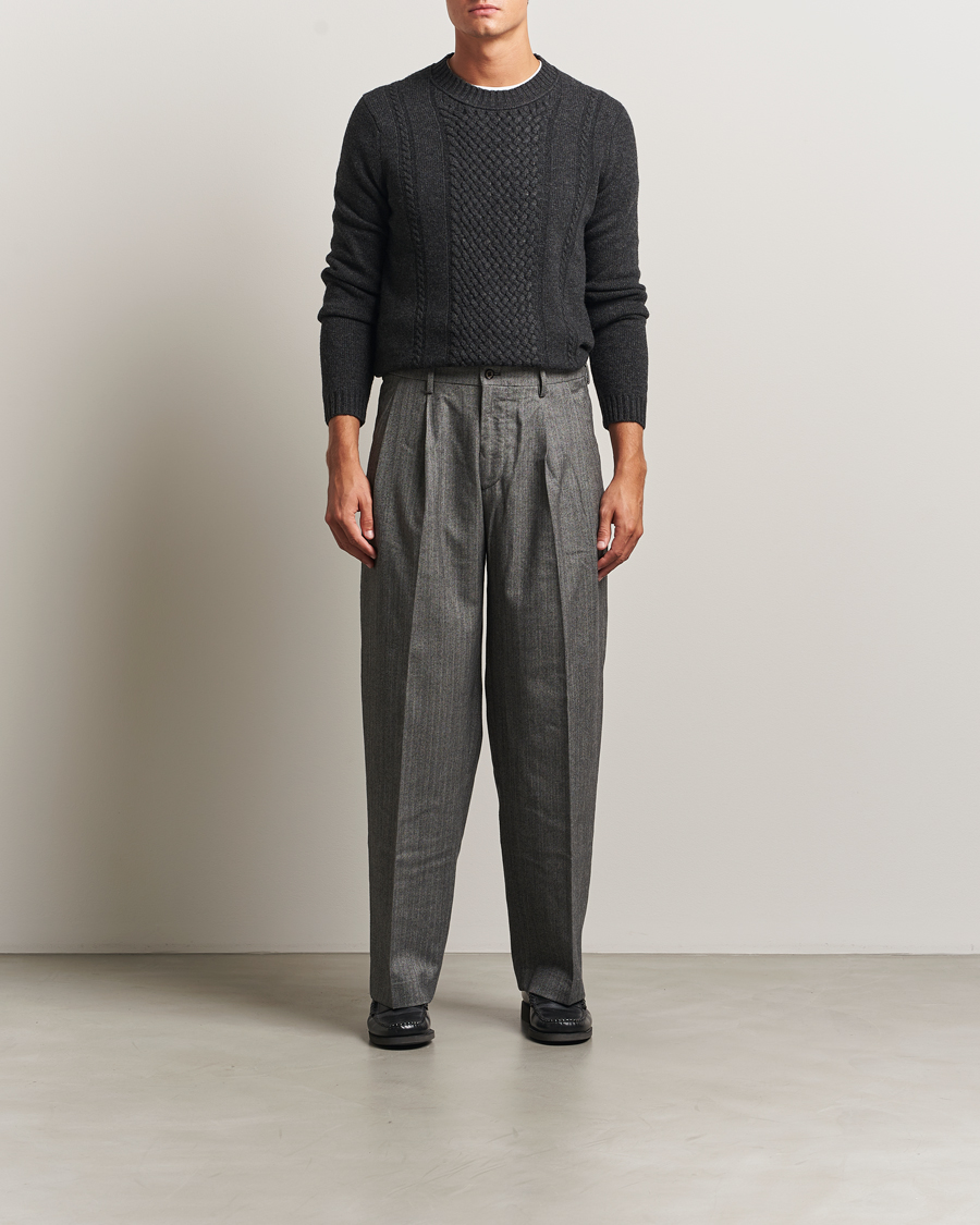 Men | Sweaters & Knitwear | Tiger of Sweden | Harry Wool Knitted Sweater Phantom