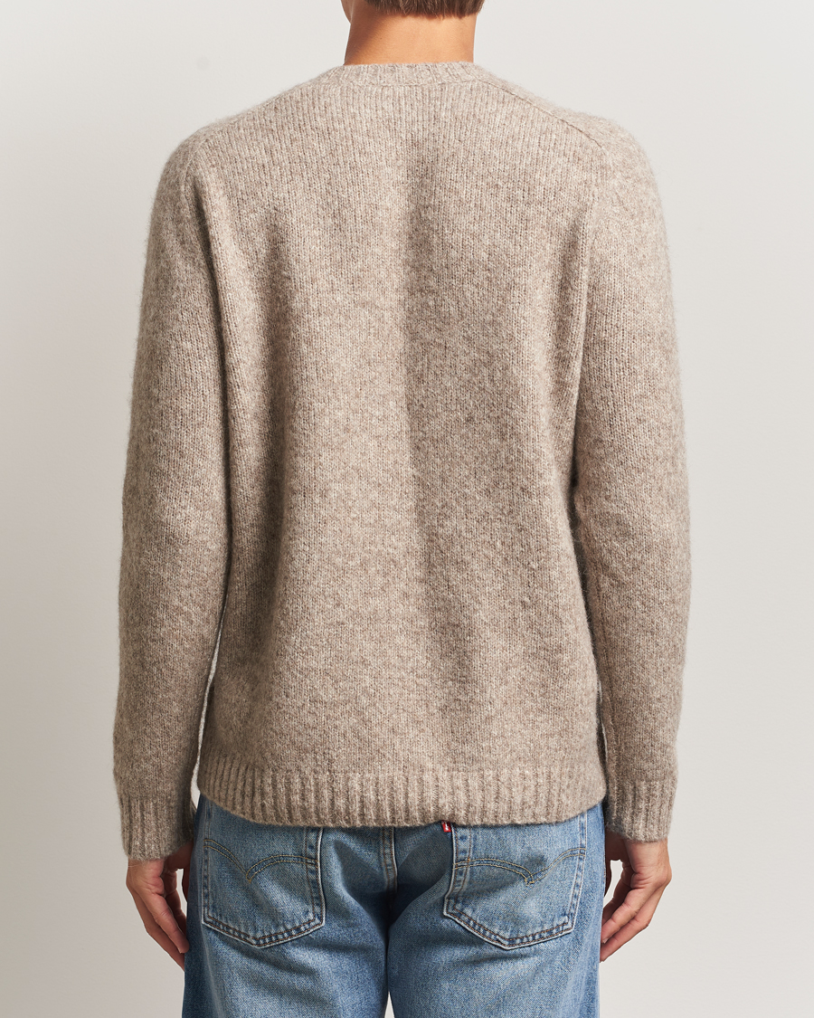 Men | Sweaters & Knitwear | Tiger of Sweden | Adryan Yak/Alpaca Knitted Sweater Stone