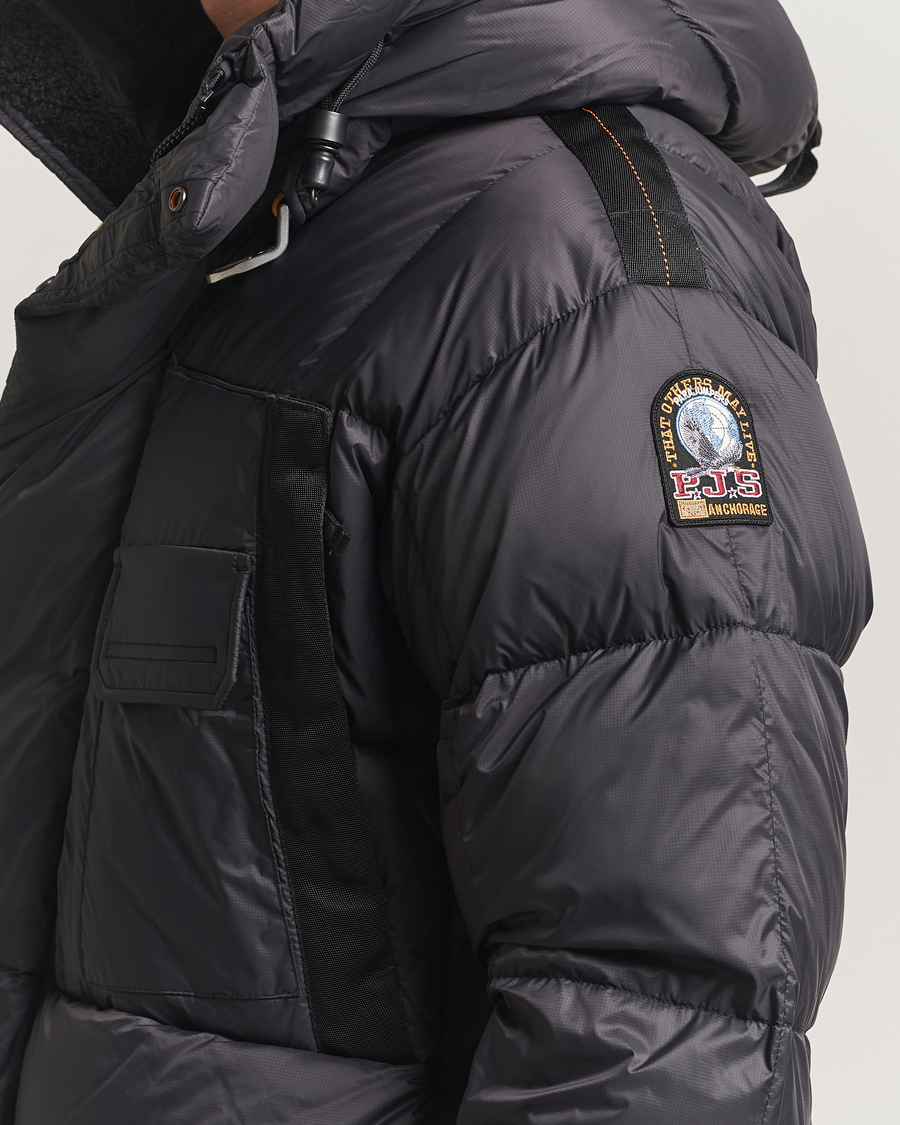 Men | Coats & Jackets | Parajumpers | Bold Ripstop Polar Puffer Parka Black