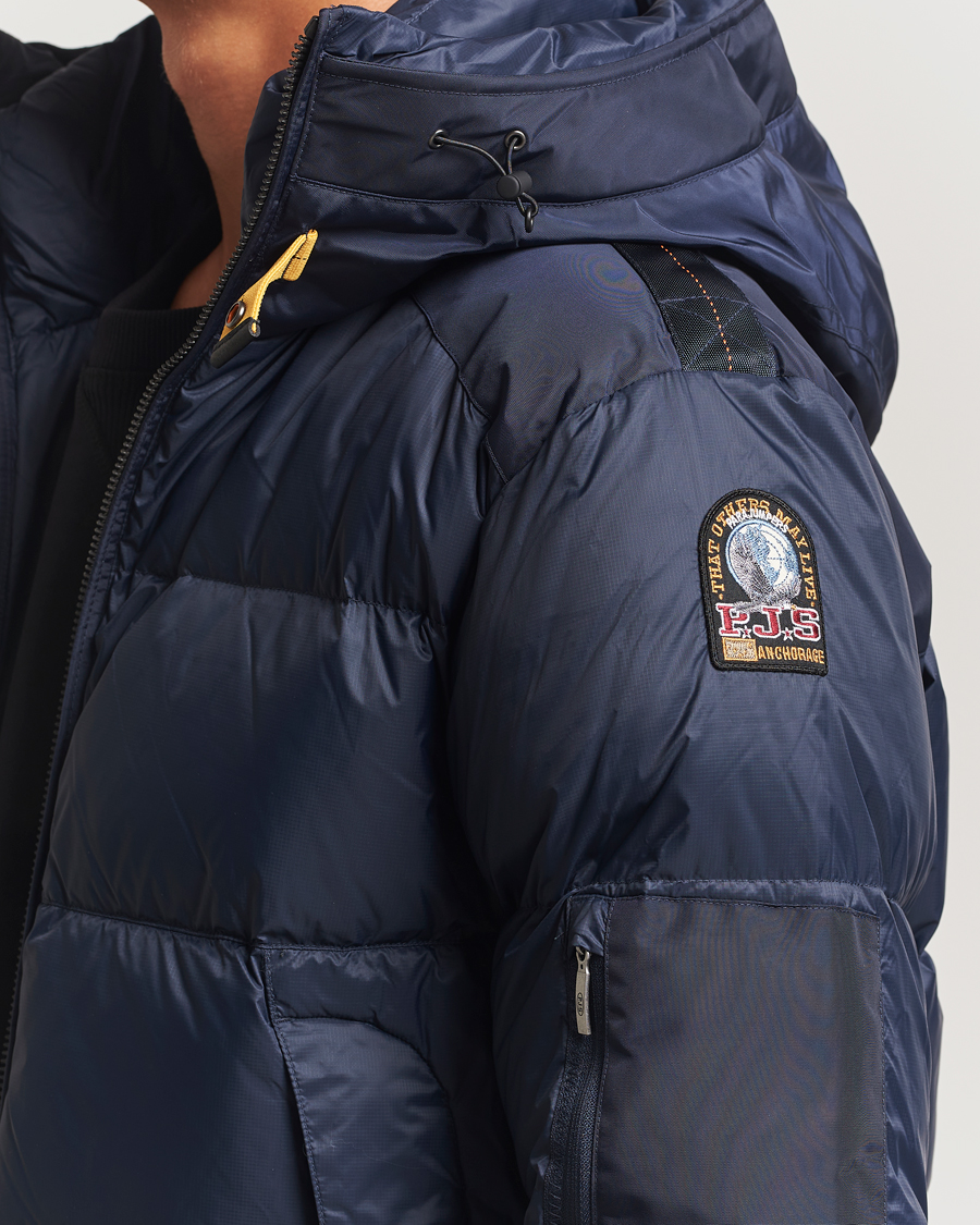 Men | Coats & Jackets | Parajumpers | Tyrik Endurance Puffer Blue Navy