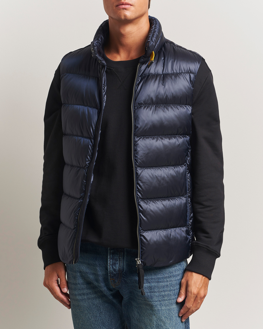 ジャケット・アウター PARAJUMPERS MASTERPIECE SERIES vest navy Parajumpers Jeordie Sheen Vest Blue Navy at CareOfCarl.com