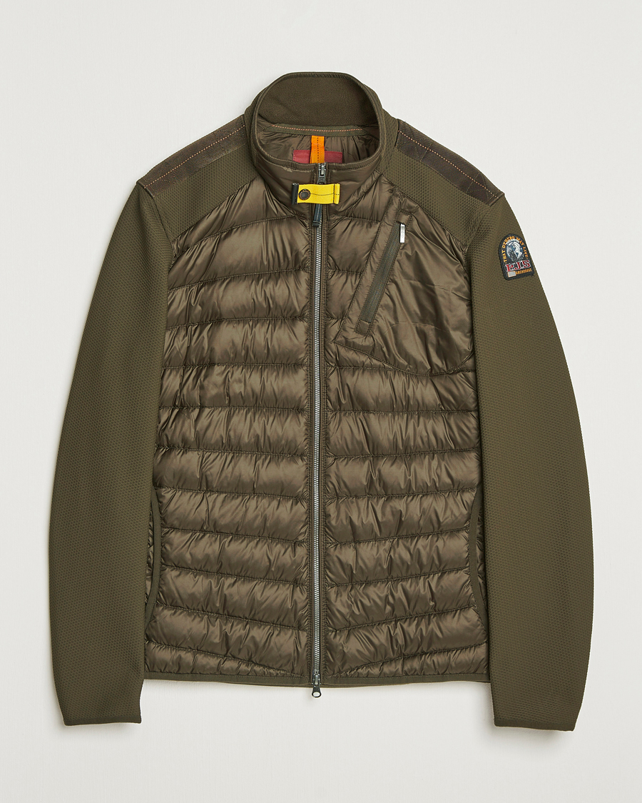 Men | Coats & Jackets | Parajumpers | Jayden Warm Up Hybrid Jacket Deep Moss