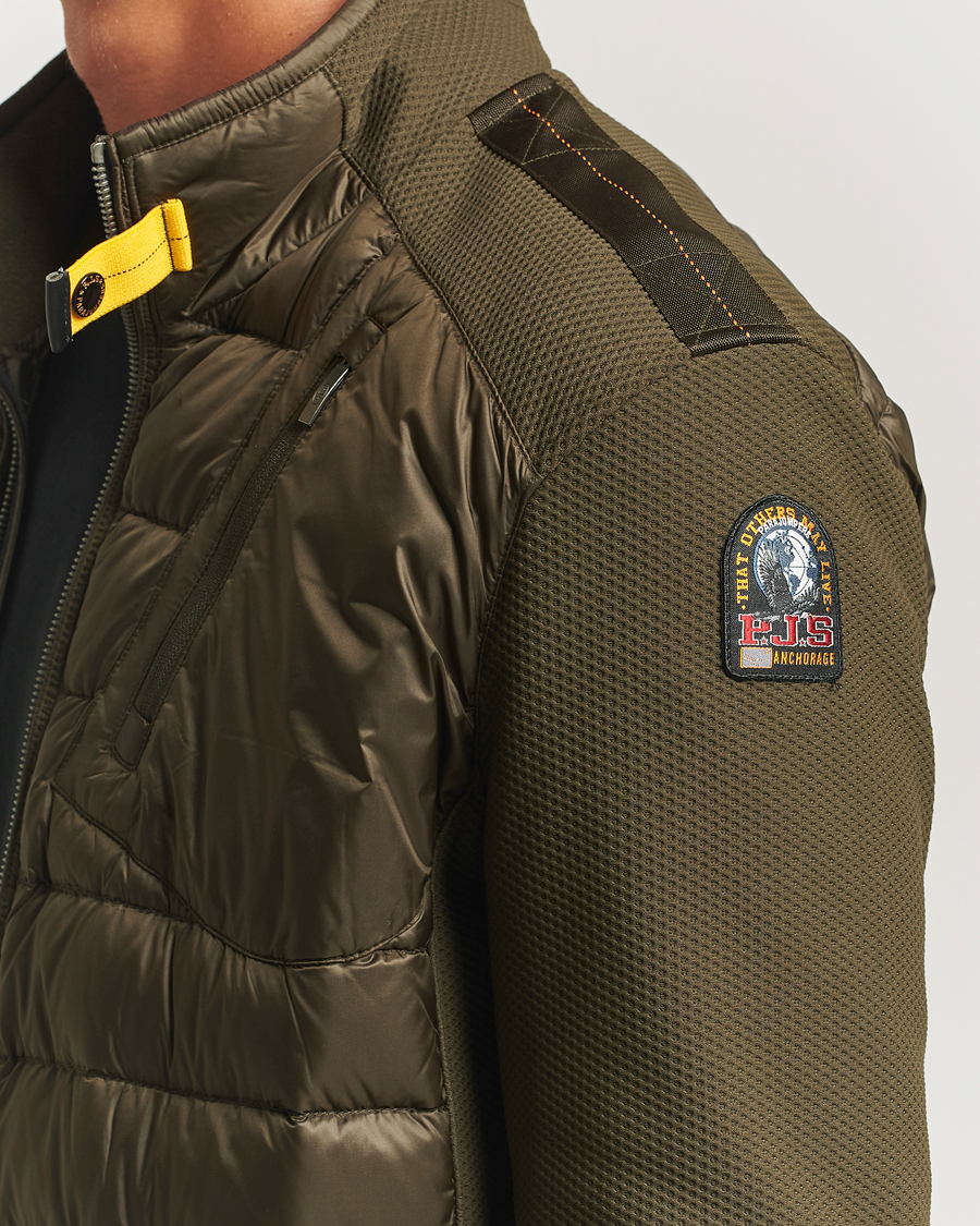 Men | Coats & Jackets | Parajumpers | Jayden Warm Up Hybrid Jacket Deep Moss