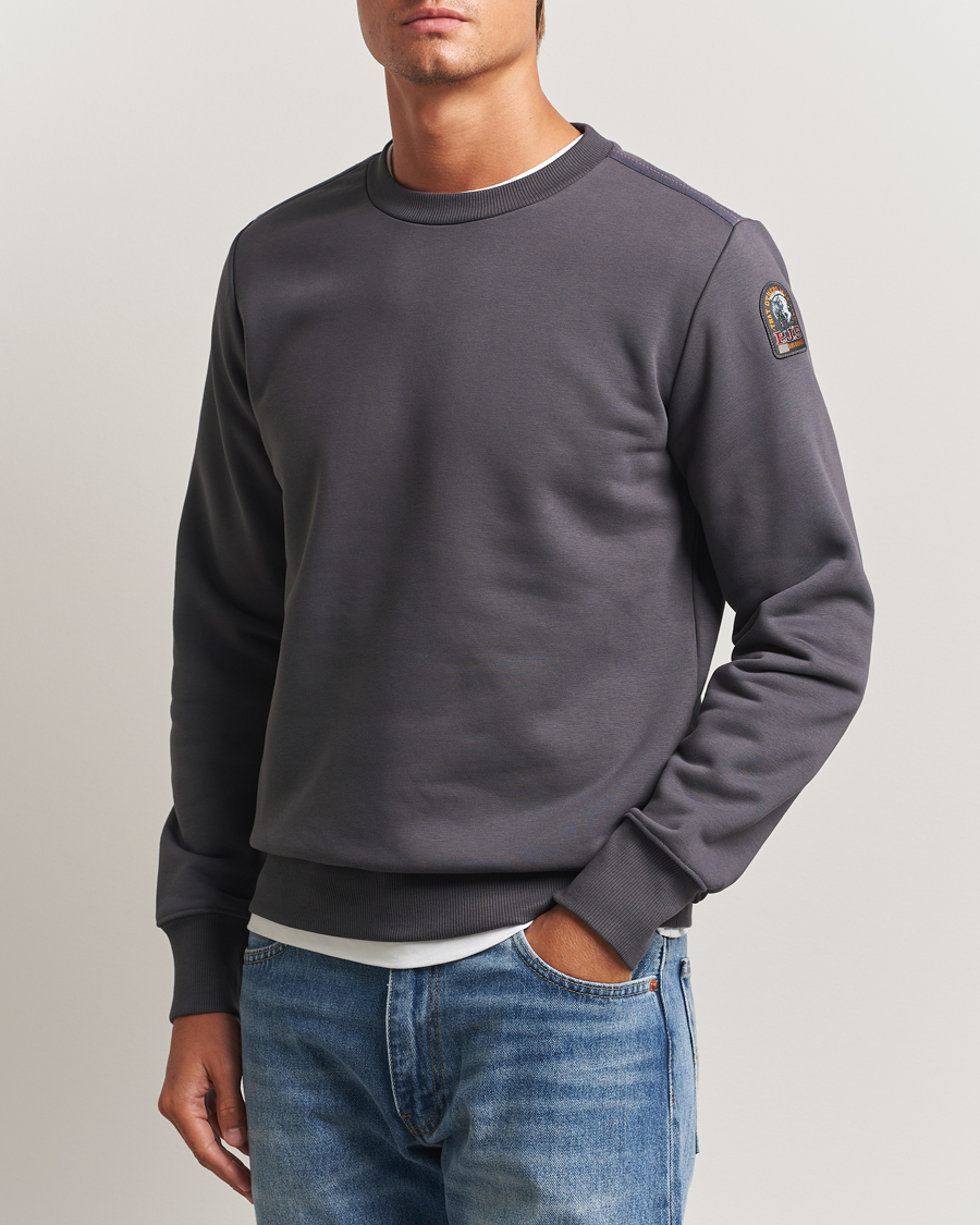 A.P.C. Rue Madame Sweatshirt Heather Grey/Black at