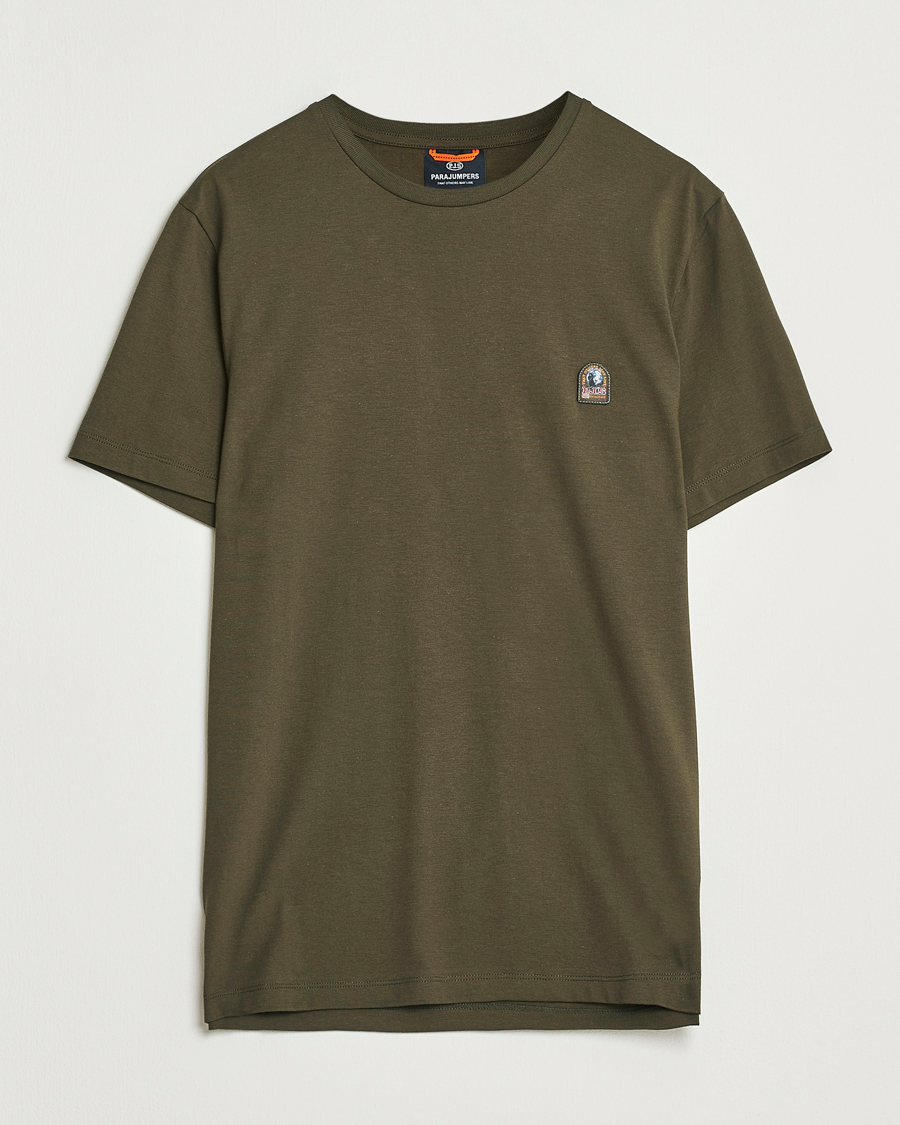 Men | T-Shirts | Parajumpers | Patch Super Easy T-Shirt Deep Moss