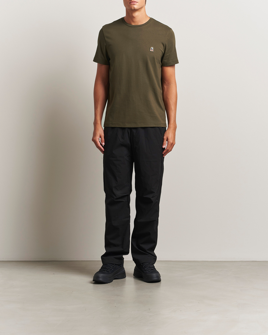 Men | T-Shirts | Parajumpers | Patch Super Easy T-Shirt Deep Moss