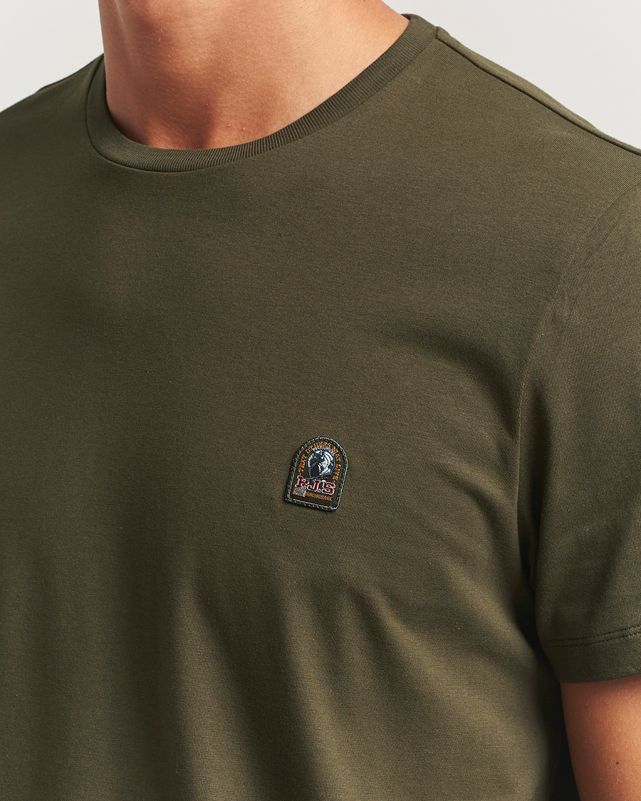 Men | T-Shirts | Parajumpers | Patch Super Easy T-Shirt Deep Moss