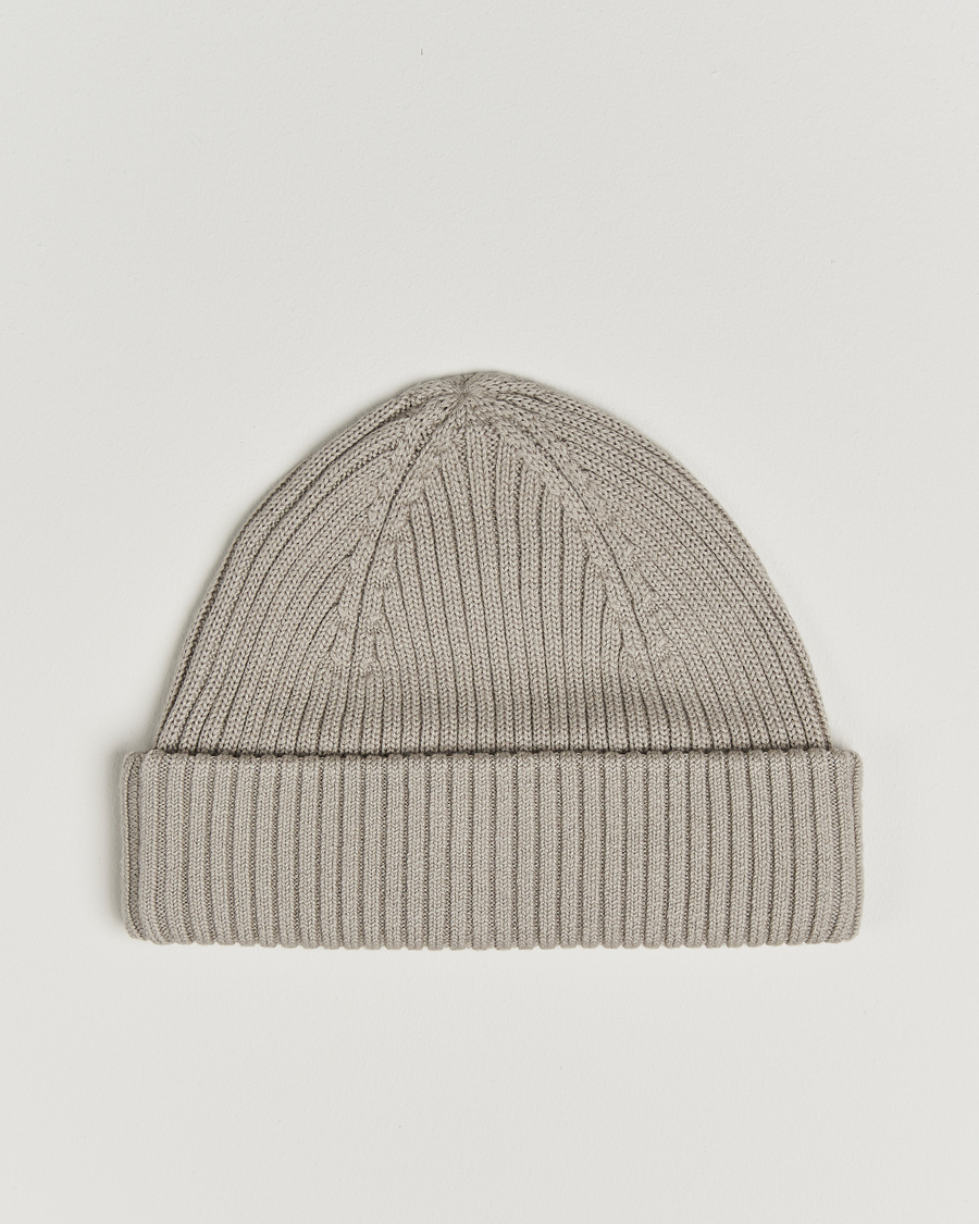 Men | Beanies | Parajumpers | Ribbed Hat Chateau Grey