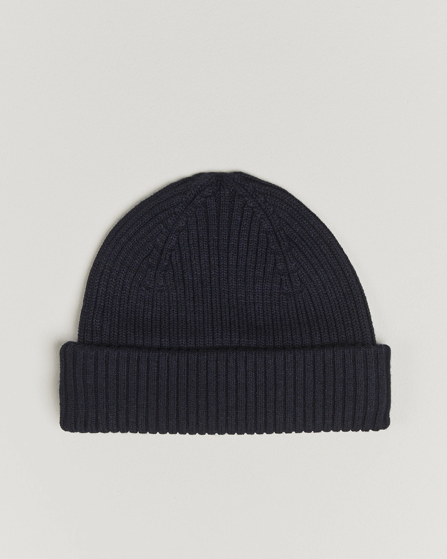 Men | Parajumpers Ribbed Hat Blue Navy | Parajumpers | Ribbed Hat Blue Navy